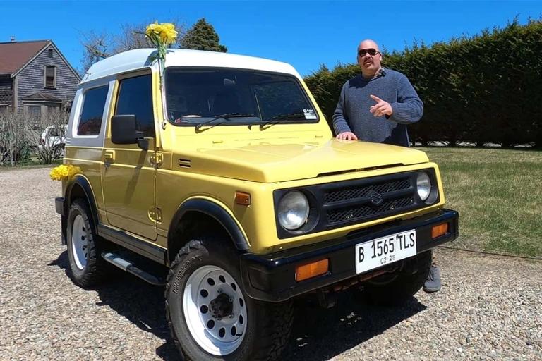 Biến chiếc Suzuki Jimny hỏng th&agrave;nh xe điện, chi ph&iacute; dưới 5.000 USD